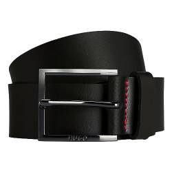 HUGO Herren Geek_Sz35 Belt, Dark Brown202, 110 von HUGO