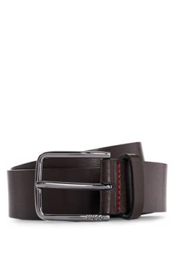 HUGO Herren Gerik_sz35 Belt, Dark Brown205, 115 EU von HUGO