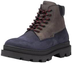 HUGO Herren Graham_halb_ltny Half_Boot, Navy, 45 EU von HUGO