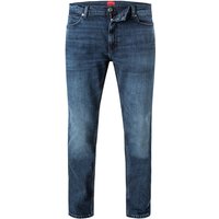 HUGO Herren Jeans blau Baumwoll-Stretch Slim Fit von HUGO