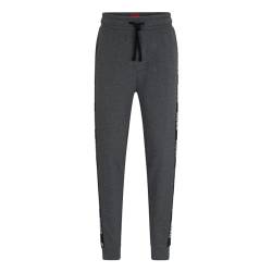 HUGO Herren Jogginghose Freizeithose Homewear Loungewear-Hose Sporty Logo Pant, Farbe:Grau, Hosengröße:XL, Artikel:-061 Grey von HUGO