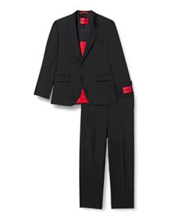 HUGO Herren Kris/Teagan231x Suit, Black1, 50 EU von HUGO