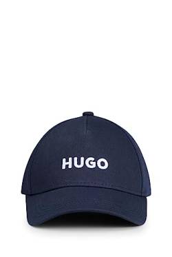 HUGO Herren Men-X 582-R Cap aus Baumwoll-Twill mit dreidimensionalem Logo Dunkelblau Stck von HUGO