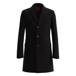 HUGO Herren Migor2341 Coat, Black1, 90 EU von HUGO