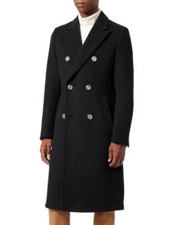 HUGO Herren Miroy2341 Coat, Black1, 58 EU von HUGO