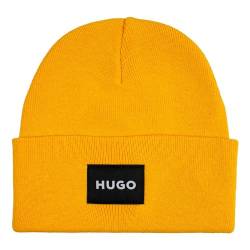 HUGO Herren Mütze Strickmütze Xevon, Farbe:Gelb, Artikel:-720 medium Yellow von HUGO