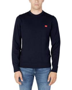 HUGO Herren San Cassius-c1 Sweater, Navy410, S EU von HUGO