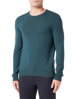 HUGO Herren San Cedric-m1 Knitted Sweater, Dark Green302, S EU von HUGO