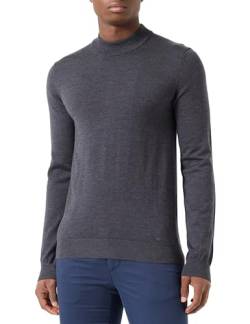 HUGO Herren San Matteo-m Knitted Sweater, Dark Grey23, L EU von HUGO