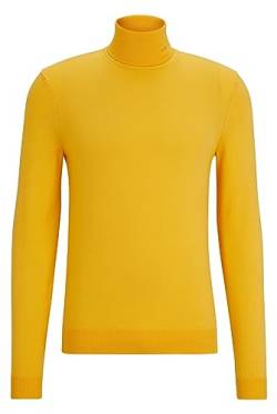 HUGO Herren San Thomas-m Knitted Sweater, Medium Yellow720, XL EU von HUGO
