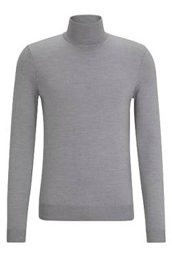 HUGO Herren San Thomas-m Knitted Sweater, Silver47, L EU von HUGO