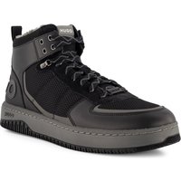 HUGO Herren Sneaker schwarz Velours von HUGO