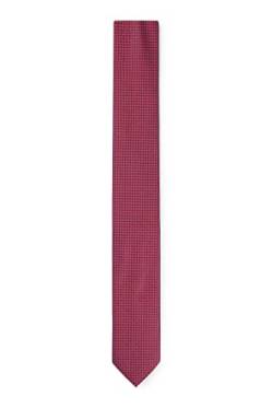 HUGO Herren Tie cm 6 Krawatte aus Seiden-Jacquard mit filigranem Muster Hellrosa Stck von HUGO