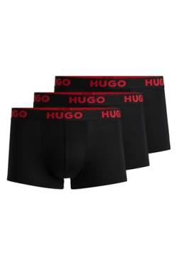 HUGO Herren Trunk Triplet Nebula Trunk, Black1, S von HUGO