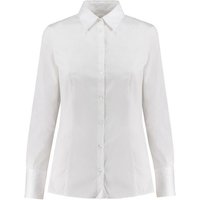 HUGO Klassische Bluse Damen Bluse THE FITTED SHIRT bügelleicht Slim Fit (1-tlg) von HUGO