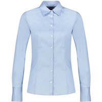 HUGO Klassische Bluse Damen Bluse THE FITTED SHIRT bügelleicht Slim Fit (1-tlg) von HUGO