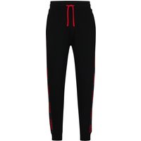 HUGO Loungewear Hose "Sporty Logo", Baumwolle, Tunnelzug, für Herren, schwarz, M von HUGO
