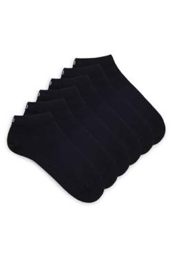 HUGO Men's 6P AS Uni CC Ankle Socks, Black1, 40-46 von HUGO