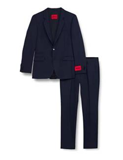 HUGO Men's Arti/Hesten222V1X Business Suit Pants Set, Dark Blue405, 102 von HUGO
