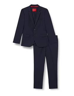 HUGO Men's Arti/Hesten232X Suit, Dark Blue405, 52 von HUGO