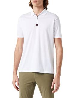 HUGO Men's Deresom223 Polo, Open White127, L von HUGO