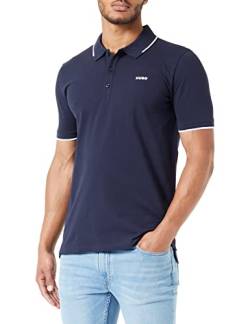 HUGO Men's Dinoso222 Polo, Dark Blue406, L von HUGO