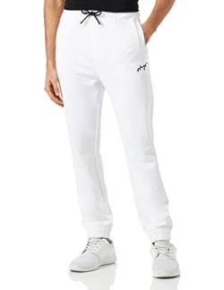 HUGO Men's Drasilia Jersey-Trousers, White100, XXL von HUGO