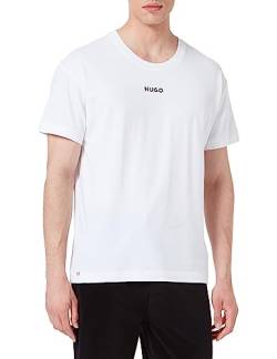 HUGO Men's Linked Pyjama T-Shirt, Natural101, M von HUGO
