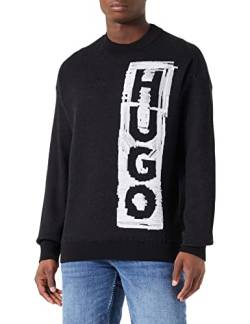 HUGO Men's Sohugoh Knitted_Sweater, Black1, XXL von HUGO