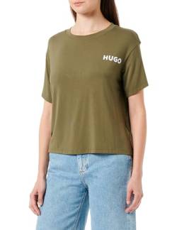 HUGO Pyjama T Shirt Damen,Dark Green305,L von HUGO