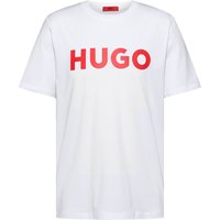 HUGO Softes T-Shirt mit Label-Frontprint von HUGO