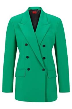 HUGO Women's Amalisa Jacket, Medium Green311, 34 von HUGO