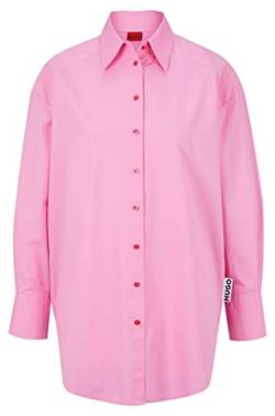 HUGO Women's Ennia Blouse, Bright Pink671, 38 von HUGO