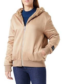 HUGO Women's Felessandra-1 Jacket, Medium Beige267, XXL von HUGO