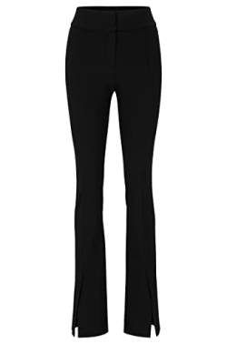 HUGO Women's Haias Trousers, Black1, 40 von HUGO