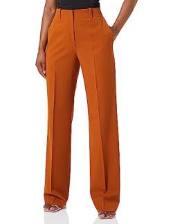 HUGO Women's Hulana Trousers, Rust/Cooper220, 34 von HUGO