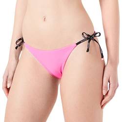 HUGO Women's Pure_Side TIE Bikini_BOT_SIDETIE, Bright Pink671, L von HUGO