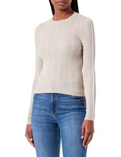 HUGO Women's Sharim Sweater, Light Beige271, XL von HUGO