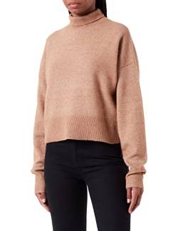 HUGO Women's Sisimia Sweater, Open Brown245, L von HUGO