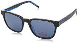 Hugo Boss Unisex Hg 1243/s Sunglasses, D51/KU Black Blue, 54 von HUGO
