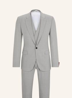 Hugo Business Anzug Arti/Hesten242V1X Extra-Slim Fit grau von HUGO