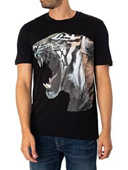 Hugo Herren Digre T_Shirt, Black1, M EU von HUGO