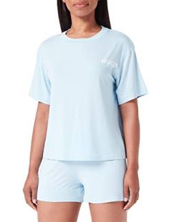 Hugo Pyjama T-Shirt Damen,Light/Pastel Blue452,XS von HUGO