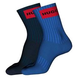 Hugo Rib Lab Col Cc 10258034 Socks 2 Pairs EU 43-46 von HUGO