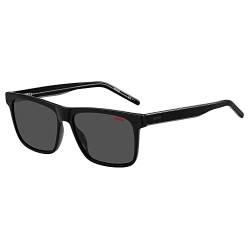 Hugo Unisex HG 1242/S Sunglasses, 807 Black, 56 von HUGO