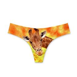 HUGS IDEA Damen String Gr. S, Giraffe von HUGS IDEA