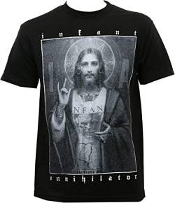 Infant Annihilator Band Jesus T-Shirt Black L von HUIAN