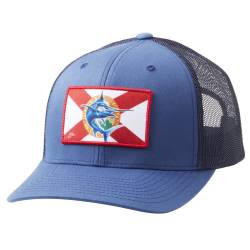 HUK Herren Mesh Trucker Snapback Hat | Blendfrei Fischerhut Mütze, Florida Marlin-Sargasso Sea, Einheitsgröße von HUK