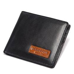 HUMERPAUL Leder Geldbörse Herren mit RFID Schutz - Smart AirTag Wallet mit Münzfach - Geldbörse für Herren - 13 Kartenfächer - Brieftasche Wallet Portmonee aus echtem Leder von HUMERPAUL