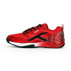 HUNDRED Herren Beast Max Badminton-Schuh, Red Black, 42 EU von HUNDRED